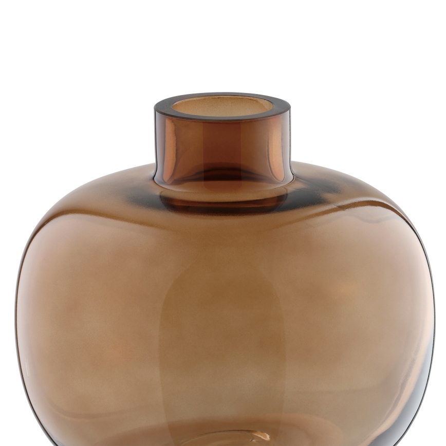 Eglo 421213 - Glasvase SIRANANA 11,8x13 cm, braun/rauchfarben