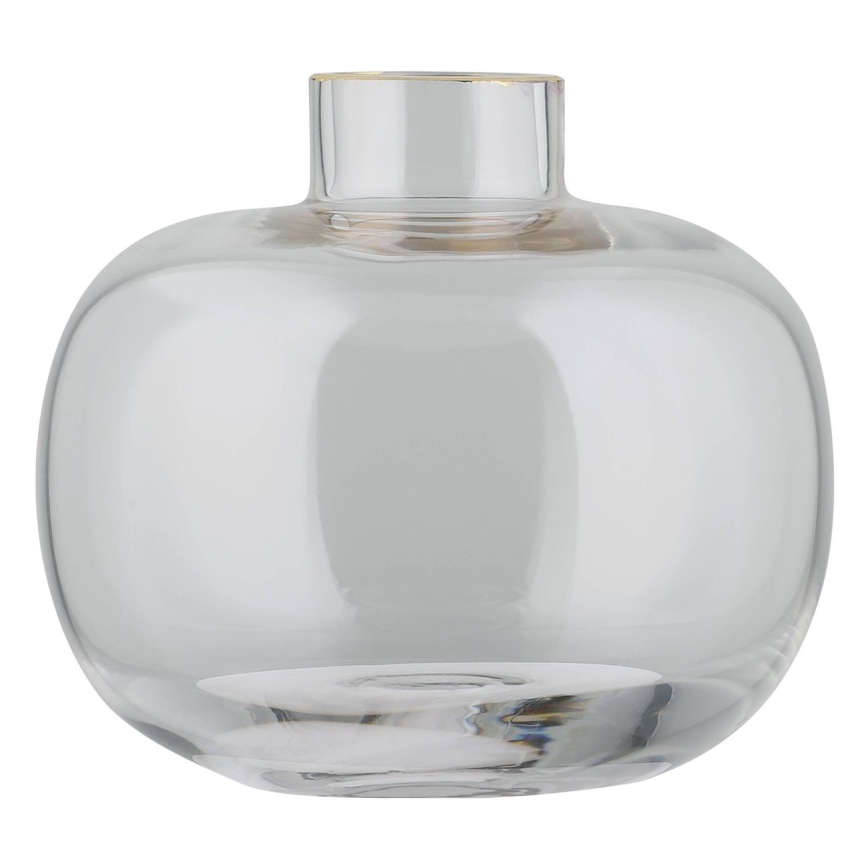 Eglo 421214 - Glasvase SIRANANA 11,8x13 cm klar/goldfarben