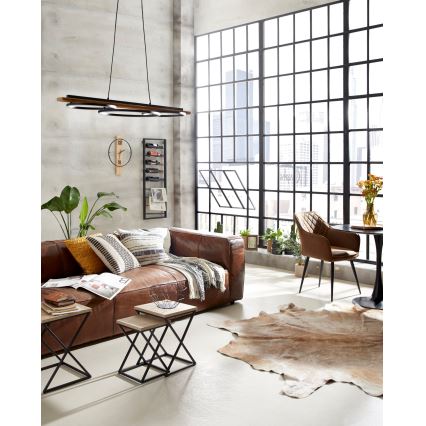 Eglo 421221 - Glasvase SIRANANA 22 x 14,5 cm braun/rauchfarben