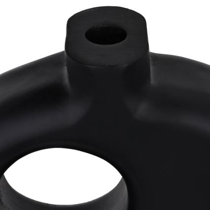 Eglo - Holzvase 18x25,5 cm schwarz