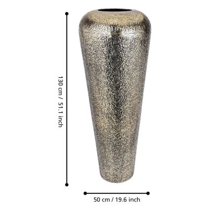 Eglo 421325 - Metallvase MIYAZAKI 130x50 cm in Bronze