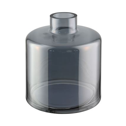 Eglo 421385 - Glasvase NABAS 24,5x21 cm schwarz/rauchgrau