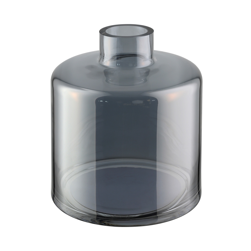 Eglo 421385 - Glasvase NABAS 24,5x21 cm schwarz/rauchgrau