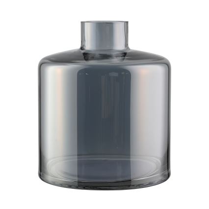 Eglo 421385 - Glasvase NABAS 24,5x21 cm schwarz/rauchgrau