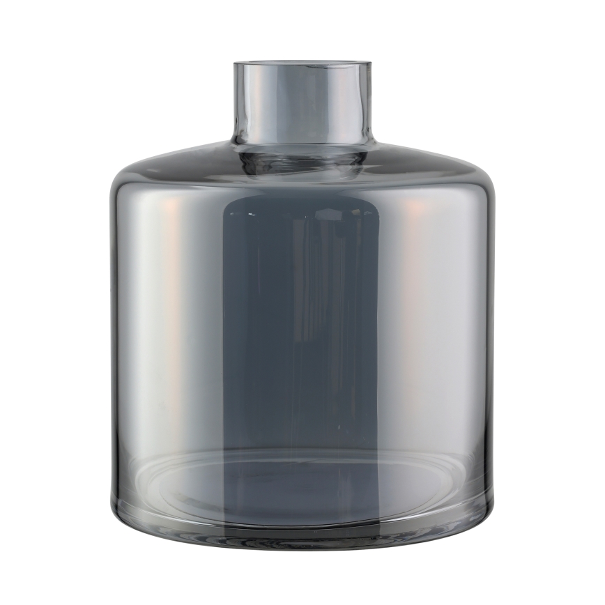 Eglo 421385 - Glasvase NABAS 24,5x21 cm schwarz/rauchgrau