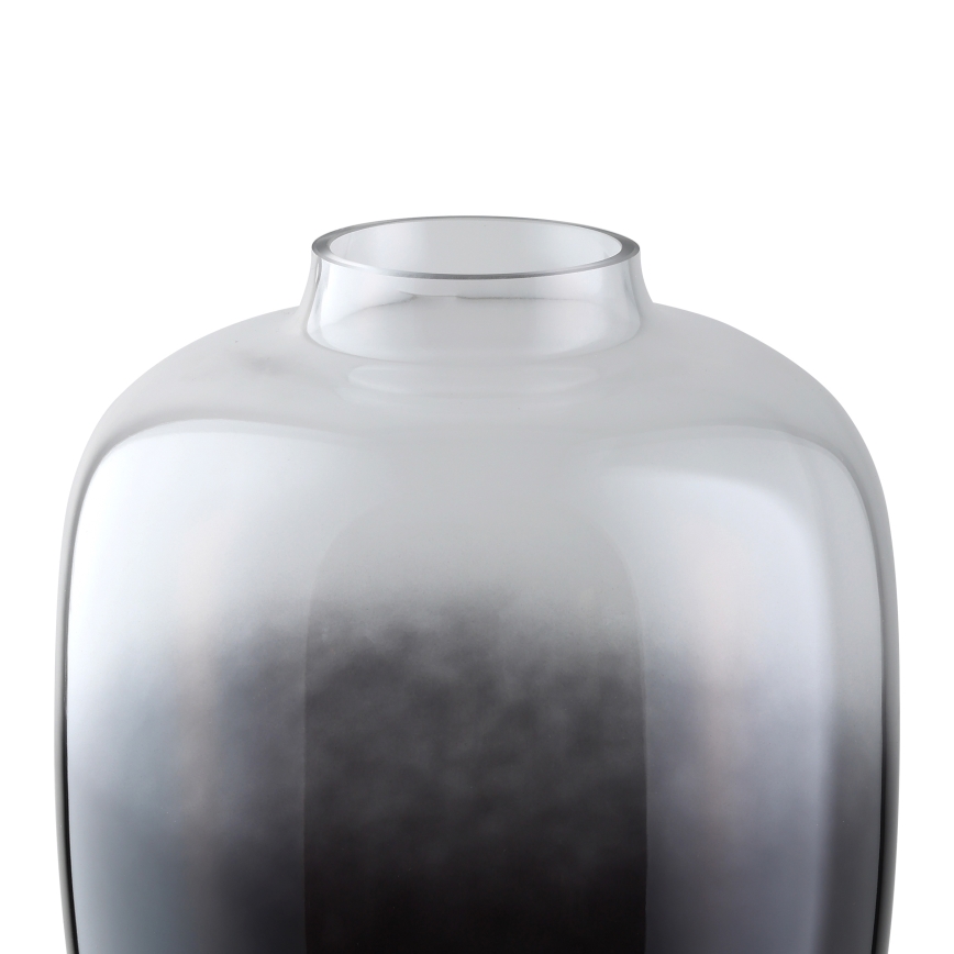 Eglo 421392 - Glasvase CULASI 35,5 x 24,5 cm schwarz/rauchfarben