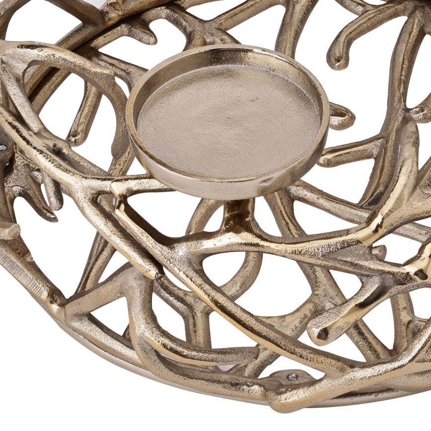 Eglo - Kerzenleuchter 13,5x35 cm golden