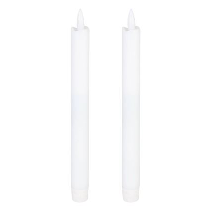 Eglo - SET 2x LED-Kerze LED/1xAAA 24,5 cm weiß