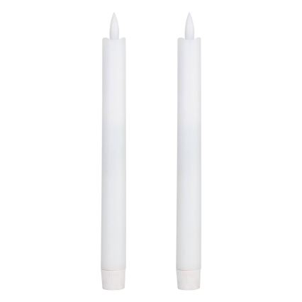 Eglo - SET 2x LED-Kerze LED/1xAAA 24,5 cm weiß