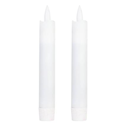 Eglo - SET 2x LED-Kerze LED/1xAAA 15 cm weiß