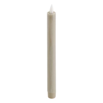 Eglo - SET 2x LED-Kerze LED/1xAAA 24,5 cm beige