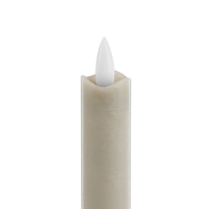 Eglo - SET 2x LED-Kerze LED/1xAAA 15 cm beige