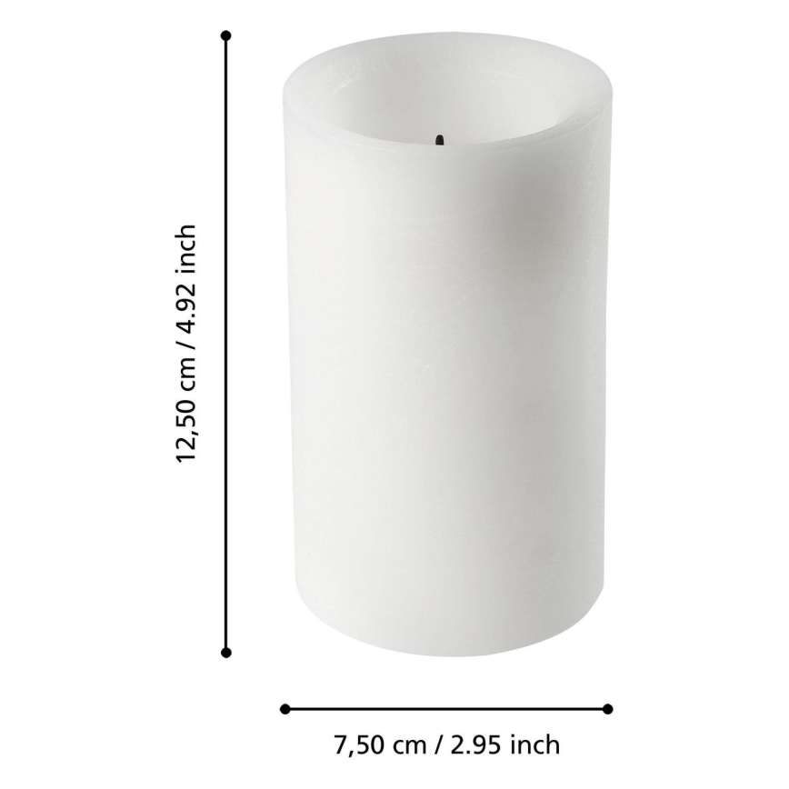Eglo - LED-Kerze LED/2xAA warmweiβ