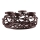 Eglo 422731 - Kerzenhalter OROQUIETA 13,5x35 cm braun