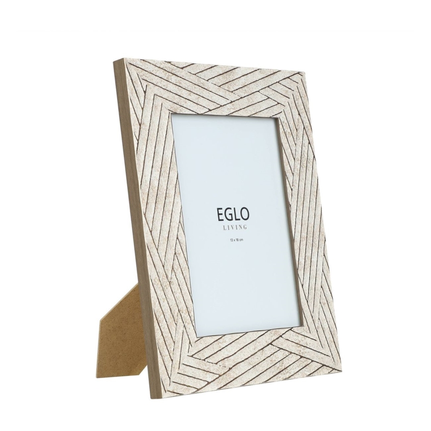Eglo - Fotorahmen 13x18 cm beige