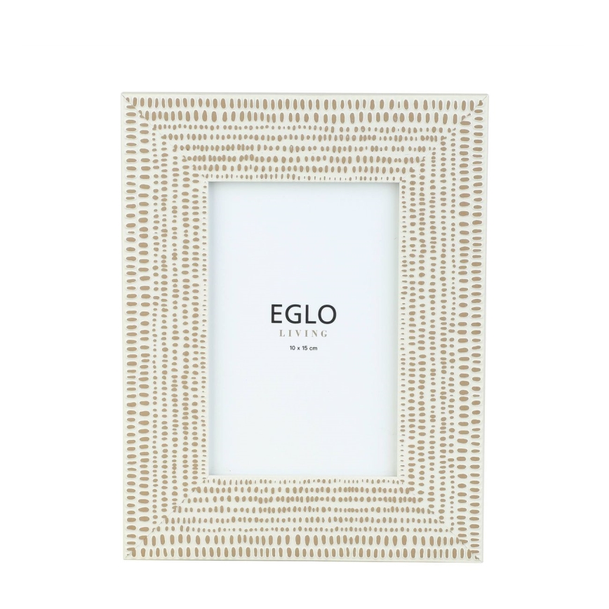 Eglo - Fotorahmen 10x15 cm cremefarben