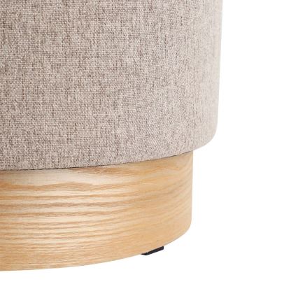 Eglo - SET 2x Sitzhocker d 30,5/37 cm braun