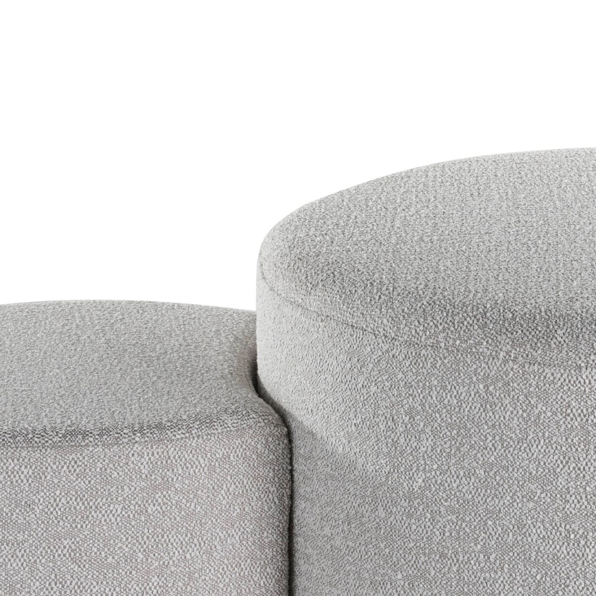 Eglo - SET 2x Sitzhocker grau