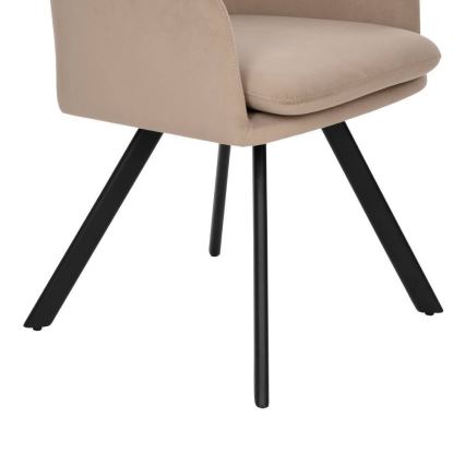Eglo 424942 - Sessel APALIT 86x60 cm beige/schwarz