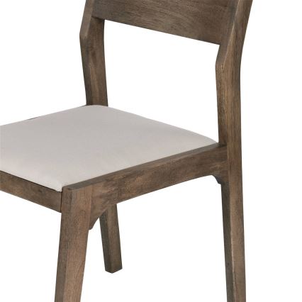 Eglo - Esszimmerstuhl 84x55 cm braun/cremefarben