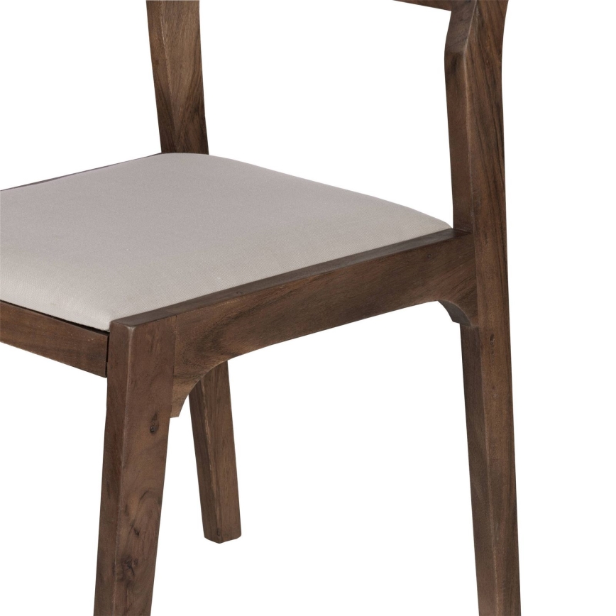 Eglo - Esszimmerstuhl 84x55 cm braun/cremefarben