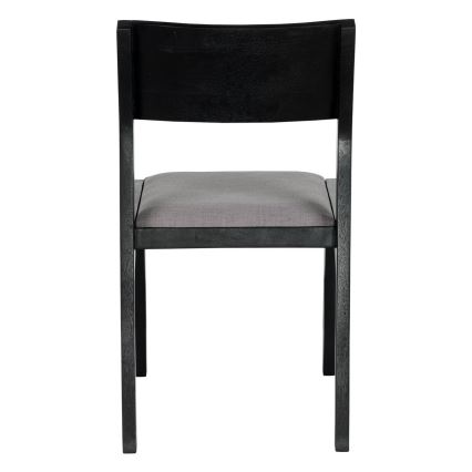 Eglo - Esszimmerstuhl 84x55 cm schwarz/grau