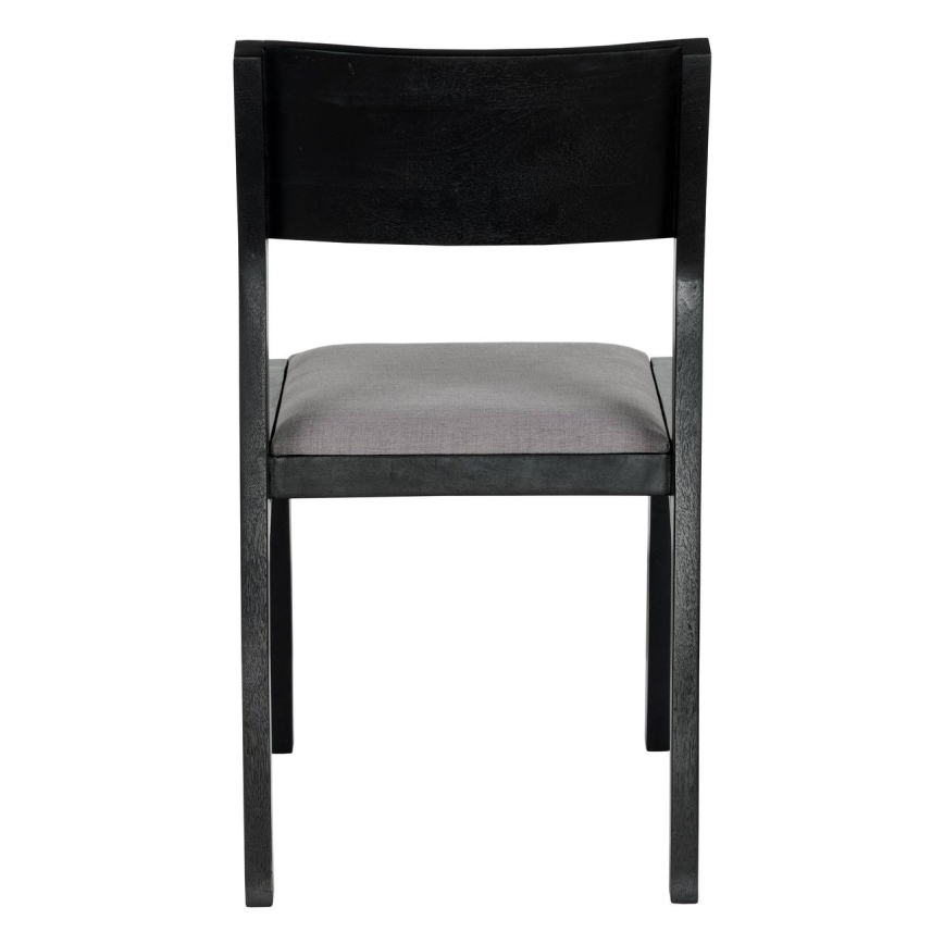 Eglo - Esszimmerstuhl 84x55 cm schwarz/grau