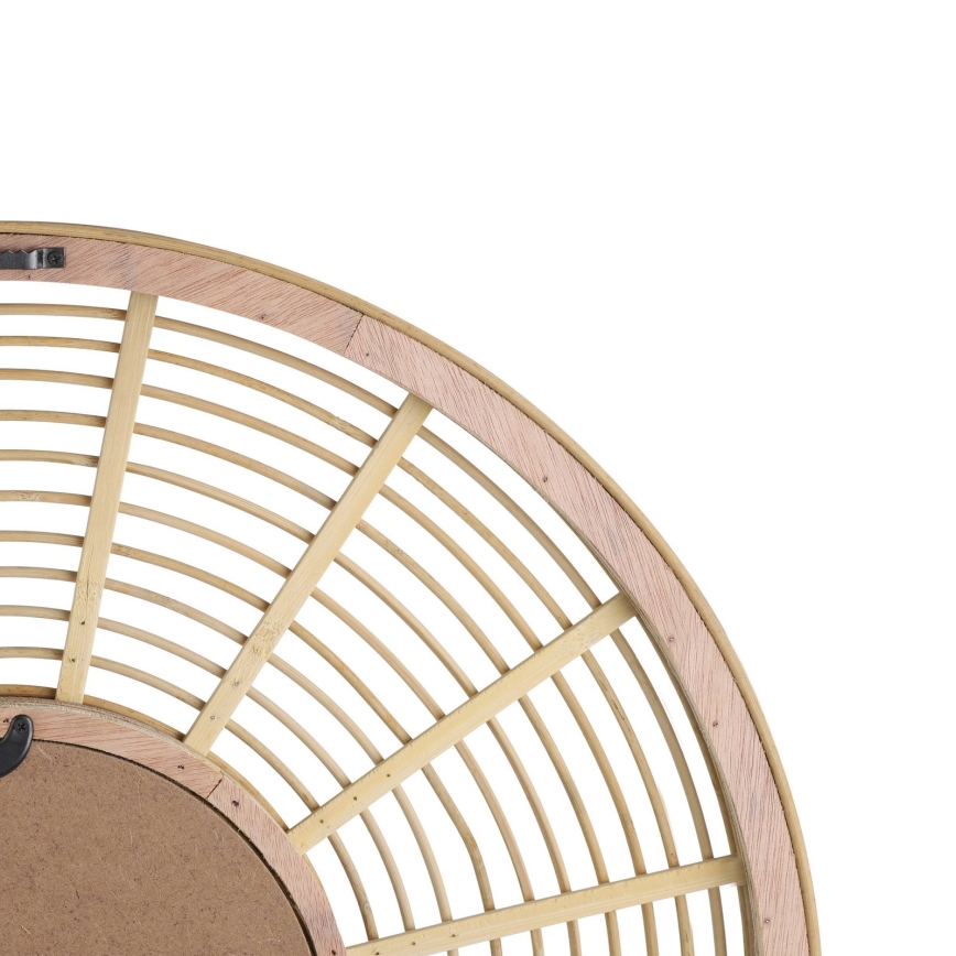 Eglo - Wandspiegel Ø 55 cm Bambus