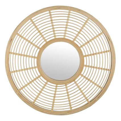 Eglo - Wandspiegel Ø 55 cm Bambus