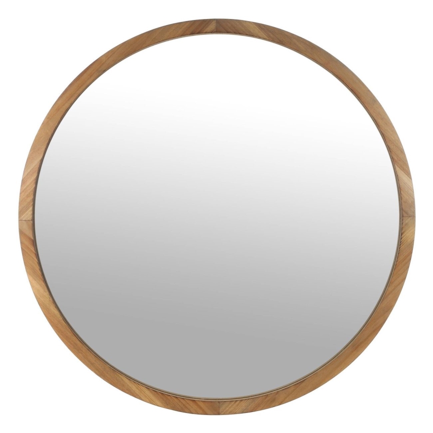 Eglo - Wandspiegel d 70 cm braun