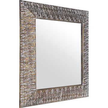 Eglo 425075 - Wandspiegel TOAMASINA 70x70 cm bronzefarben