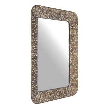 Eglo 425077 - Wandspiegel TOAMASINA 100x70,5 cm bronzefarben