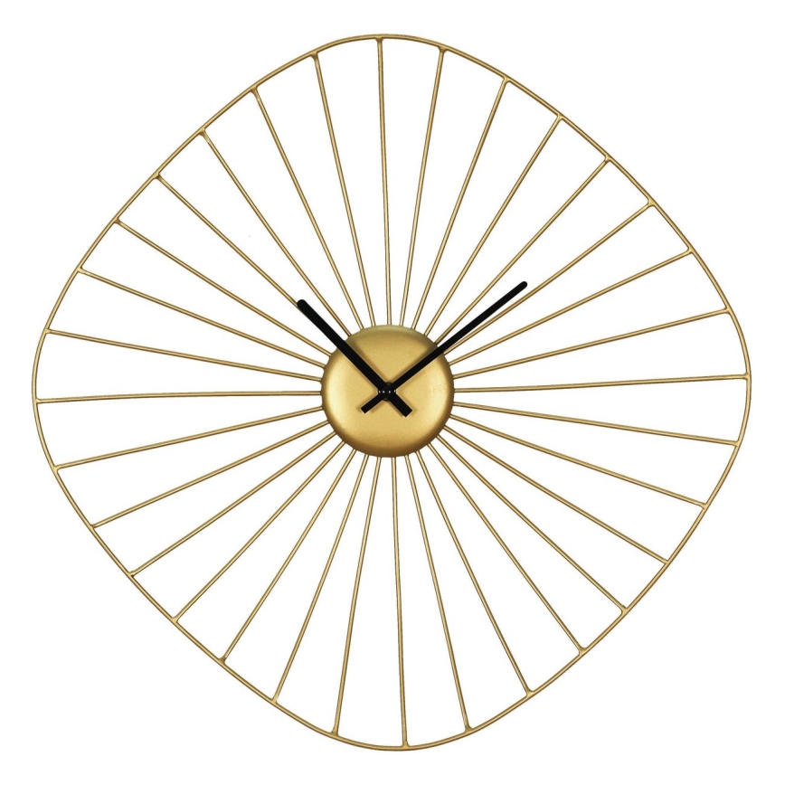 Eglo - Wanduhr 1xAA 50x50 cm golden