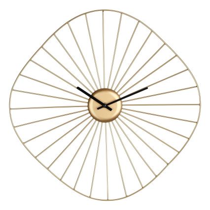 Eglo - Wanduhr 1xAA 50x50 cm golden