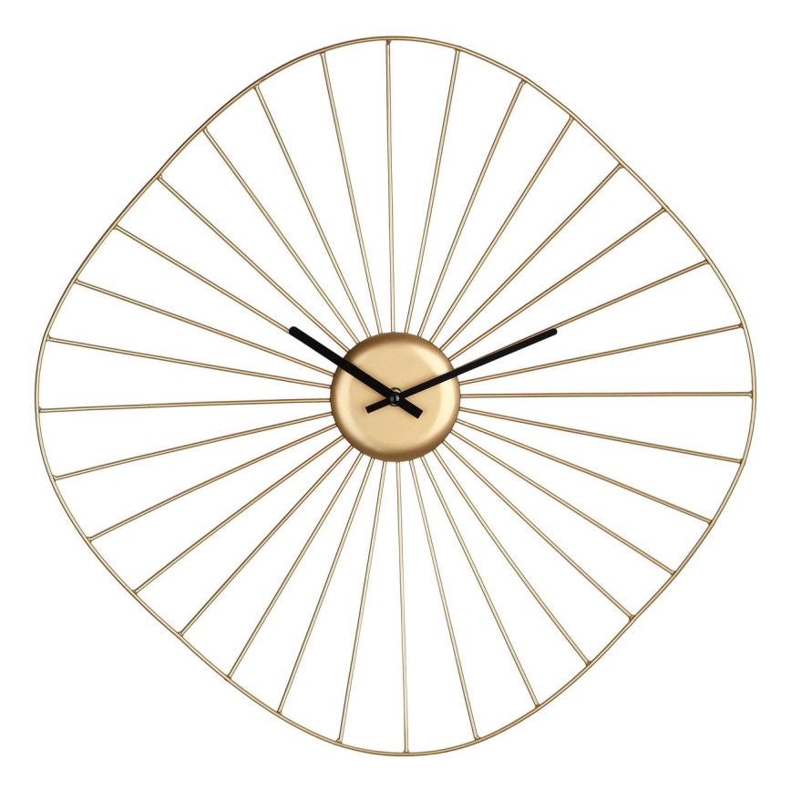 Eglo - Wanduhr 1xAA 50x50 cm golden