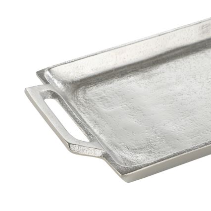 Eglo - Dekoratives Tablett 12,5x28,5 cm Chrom
