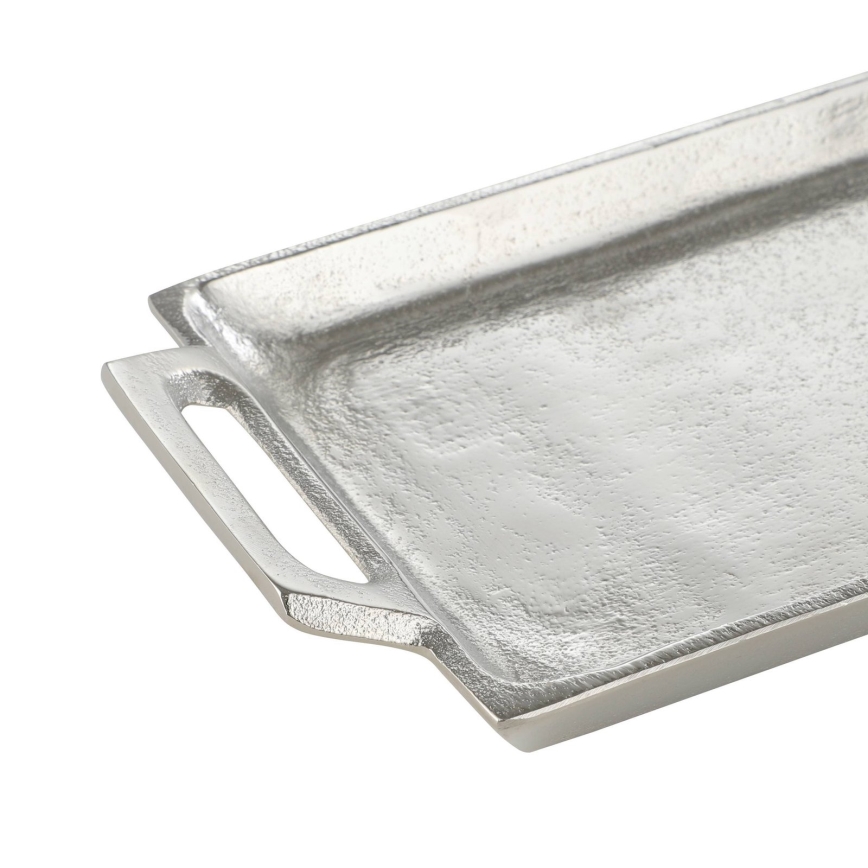 Eglo - Dekoratives Tablett 12,5x28,5 cm Chrom