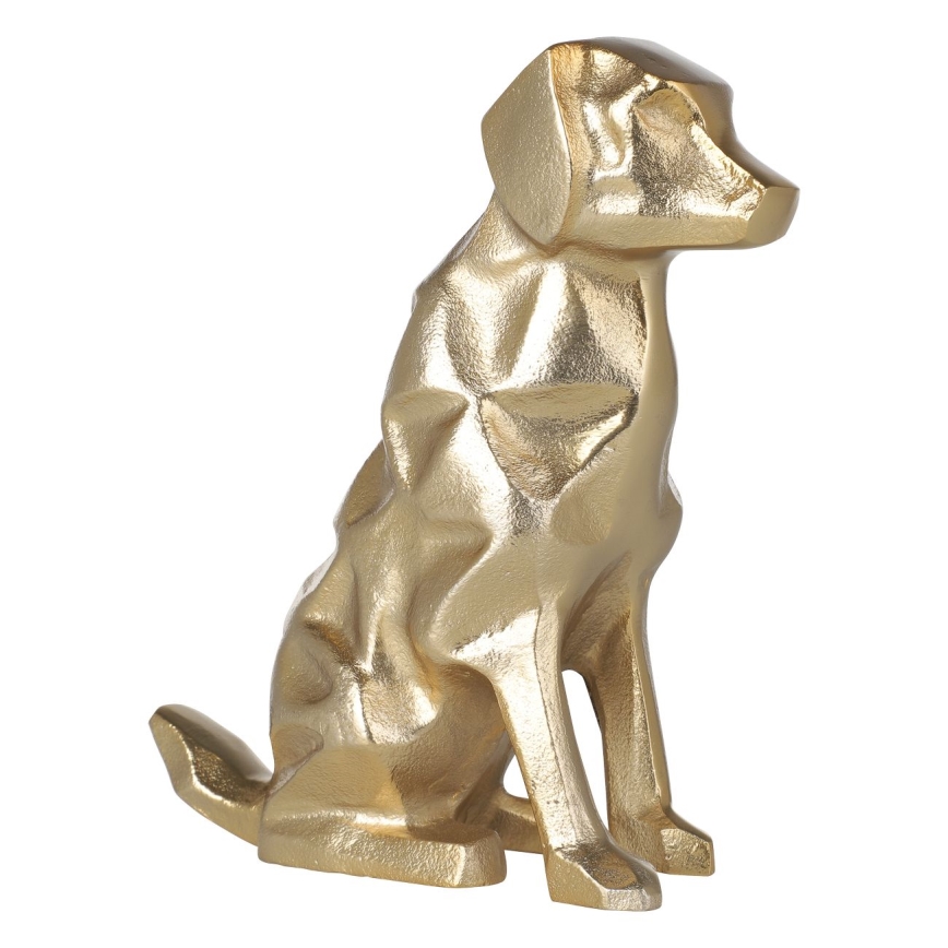 Eglo - Metall-Dekoration 24,5x20 cm Hund/golden