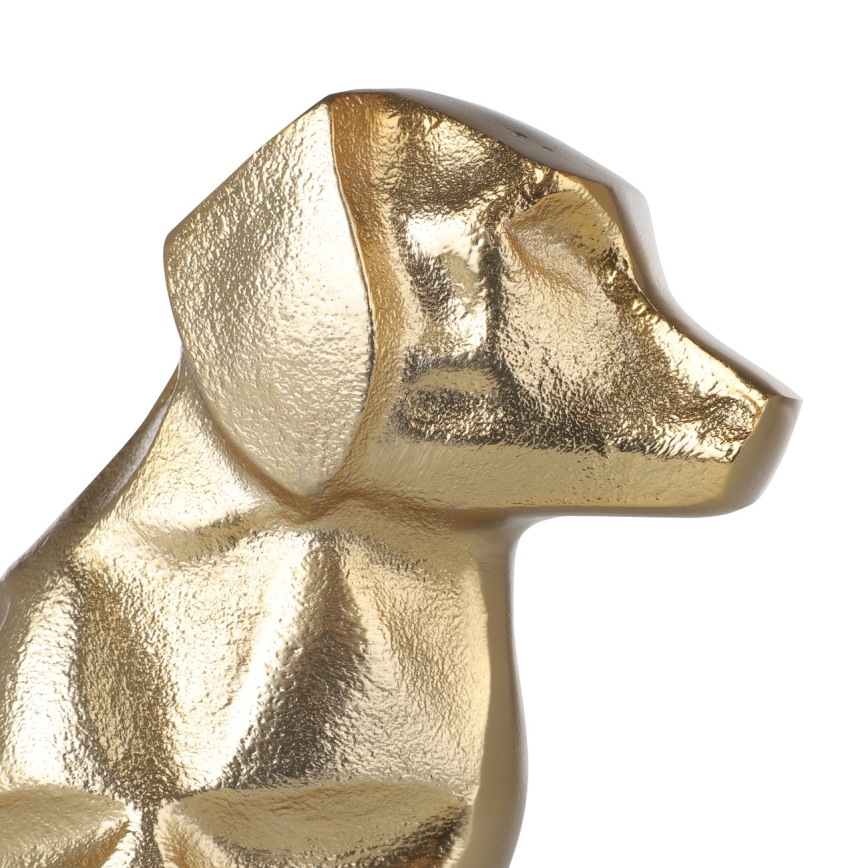 Eglo - Metall-Dekoration 24,5x20 cm Hund/golden