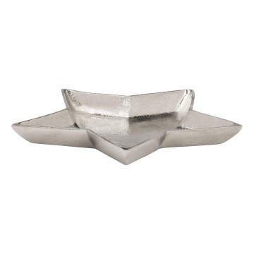 Eglo 427425 - Dekoratives Tablett AMBOLOSY 30x32 cm silber