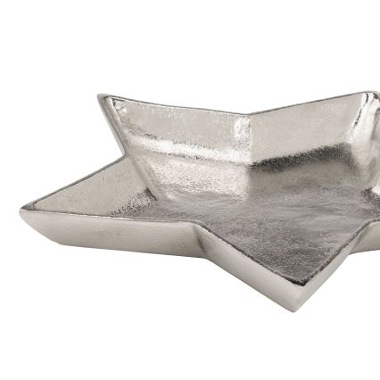 Eglo 427425 - Dekoratives Tablett AMBOLOSY 30x32 cm silber