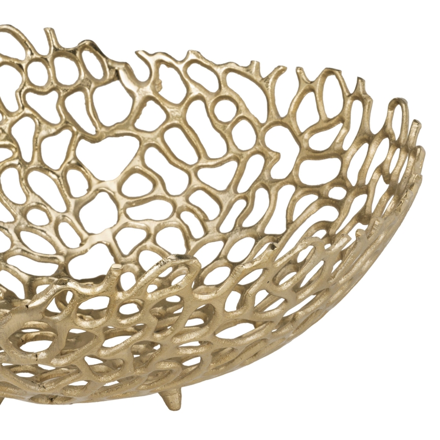 Eglo 427496 - Dekorative Schale KIMITSU, Ø 40 cm, goldfarben