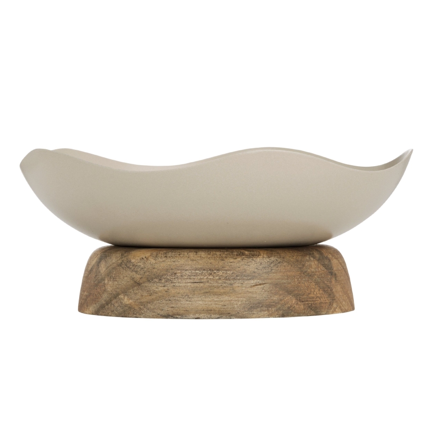 Eglo - Dekoratives Tablett d 14,5 cm beige