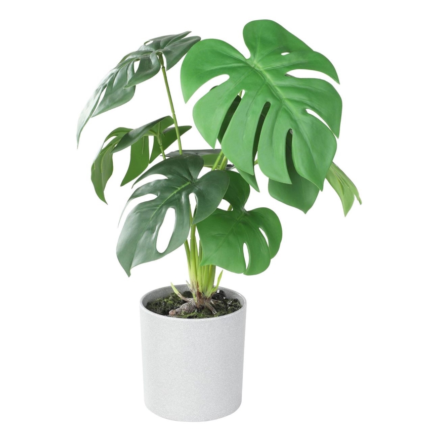 Eglo - Kunstpflanze im Blumentopf 42x30 cm Monstera