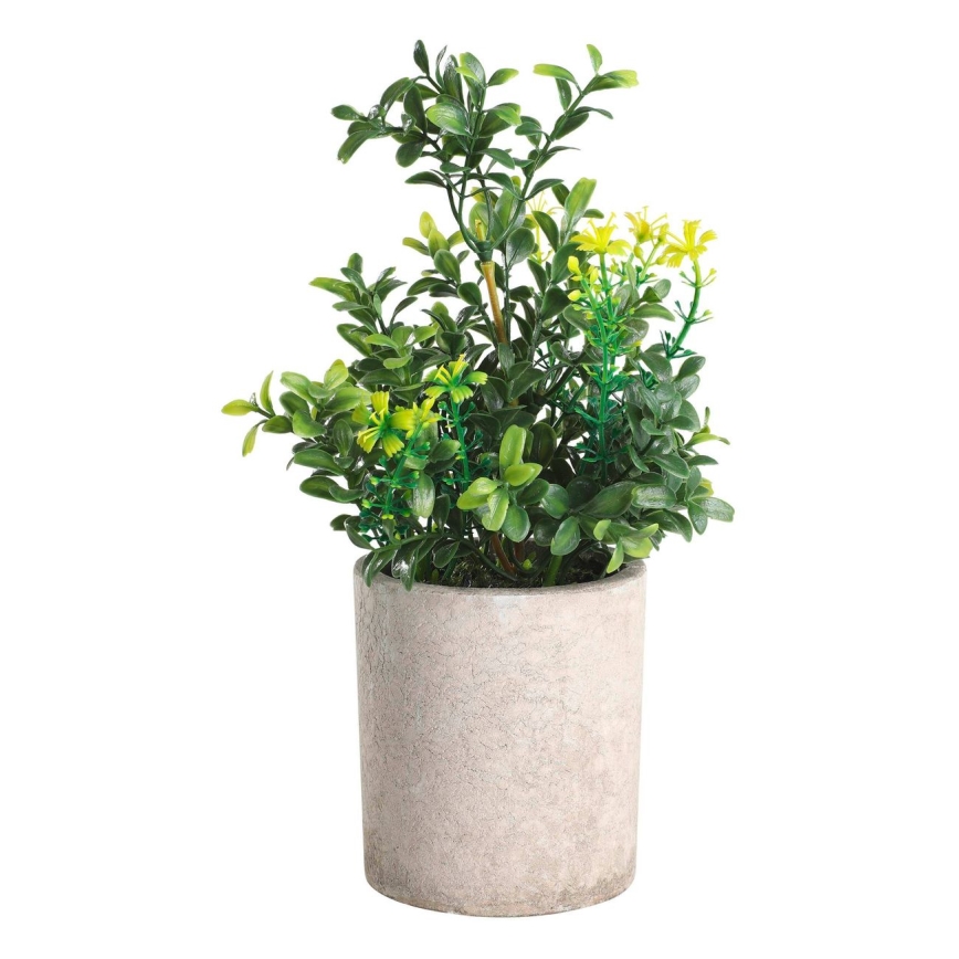 Eglo - Kunstpflanze im Blumentopf 25x15 cm
