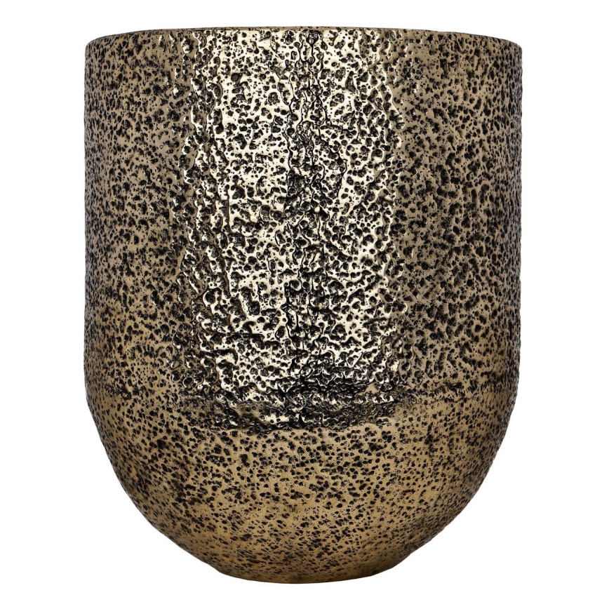 Eglo - Metall-Blumentopf 50x42 cm golden