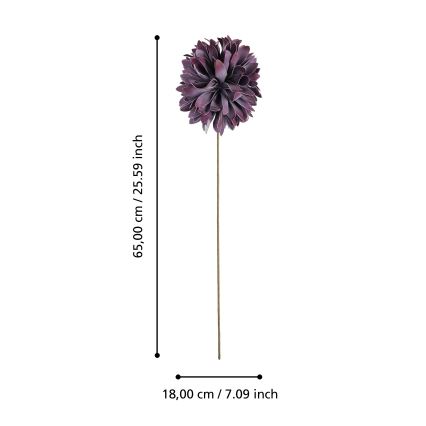 Eglo - Kunstblume 65 cm violett