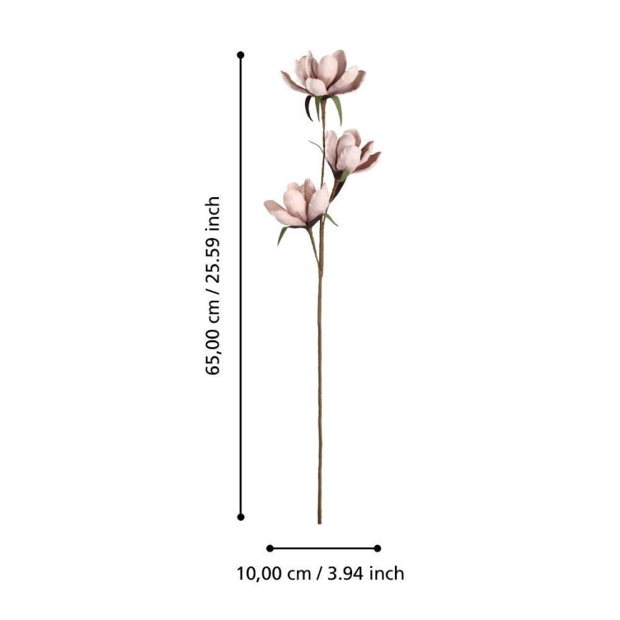 Eglo - Kunstblume 65 cm rosa