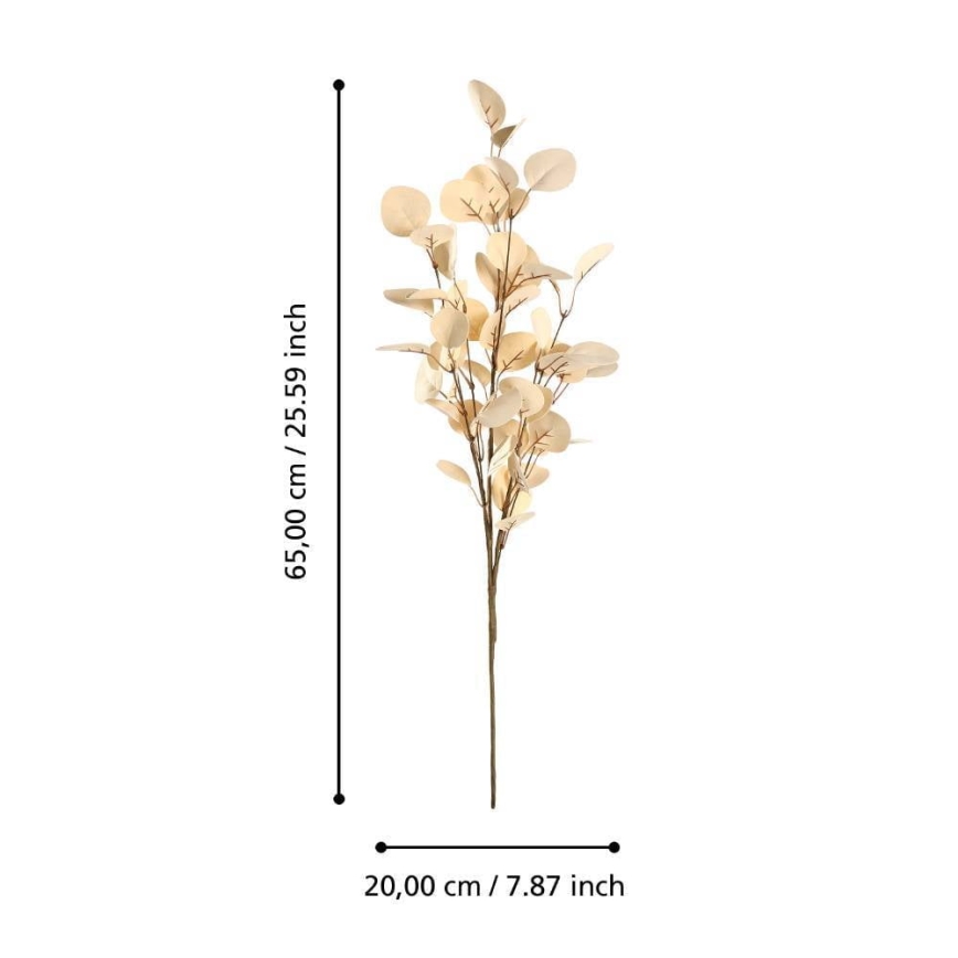 Eglo - Kunstblume 65 cm golden