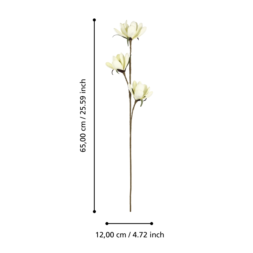 Eglo - Kunstblume 65 cm gelb